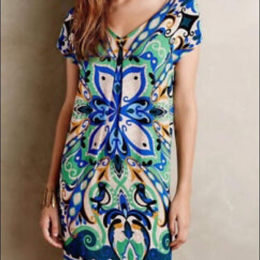 Anthropologie Maeve Swing Dress Sz. S